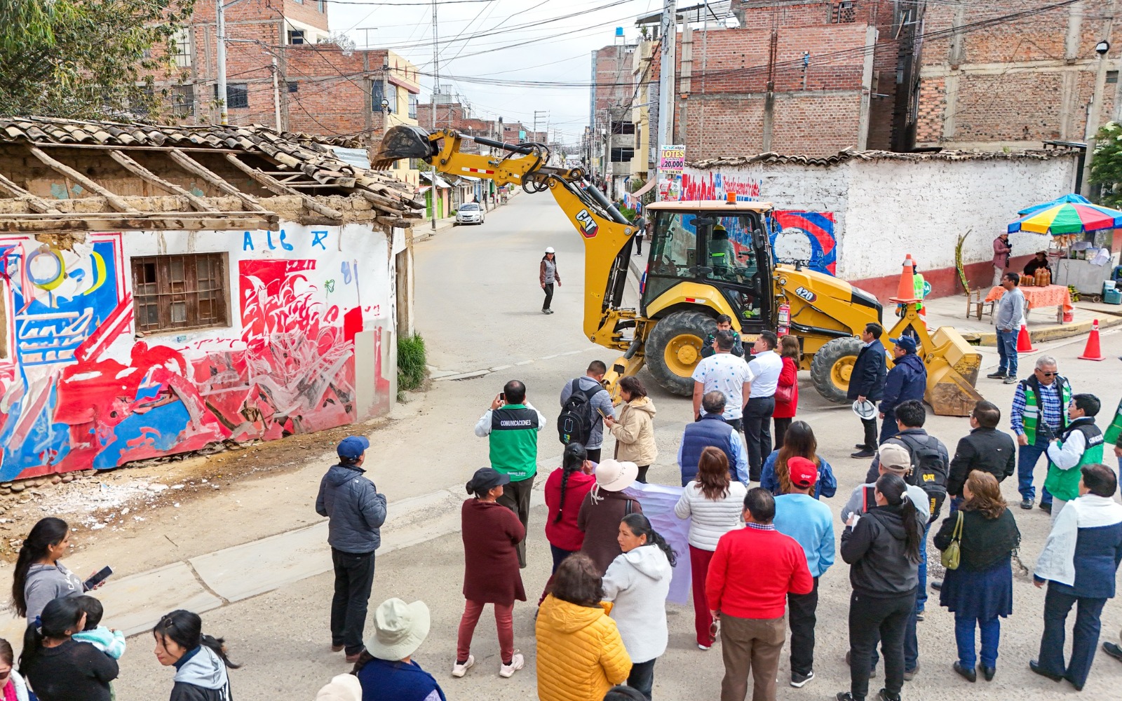 apertura de via